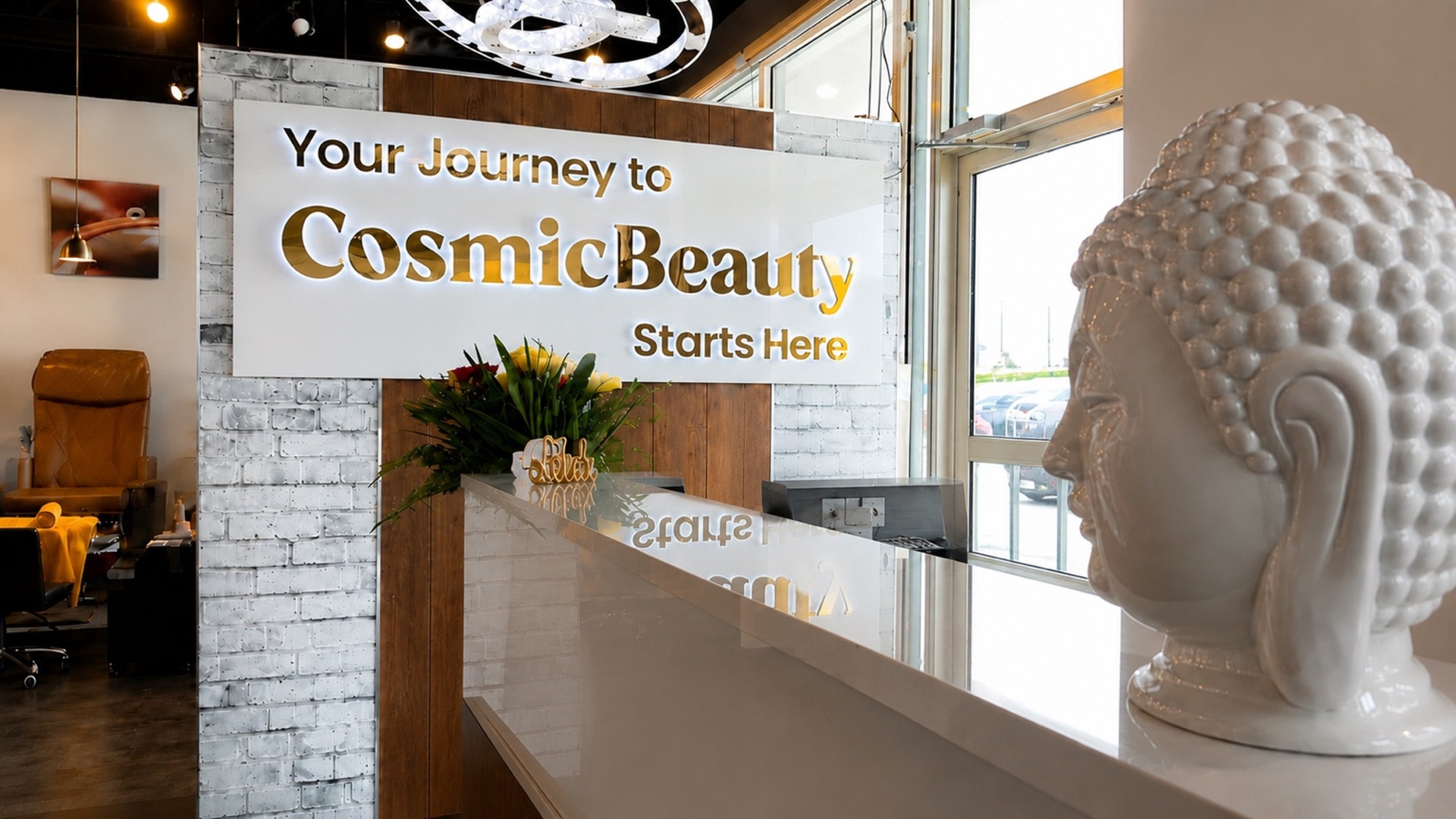 Cosmic Beauty Kamloops reception — Your Journey to Cosmic Beauty Starts Here